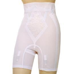 Rago High Waist Long Leg Shaper with Zipper Style 6228 Rago High Waist Long Leg Shaper with Zipper Style 6228